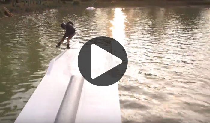 "Hello Champagne Wake Park" / Wes Gumpel